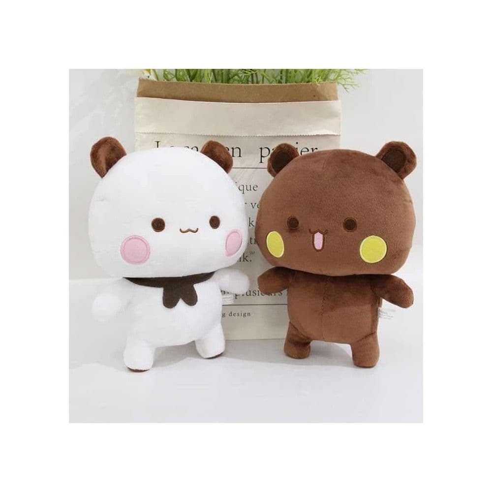 Cute Bear Couple Plush Set